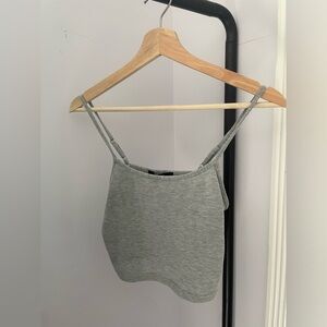 Forever 21 Crop Top Grey Size S, Summer Top Women’s